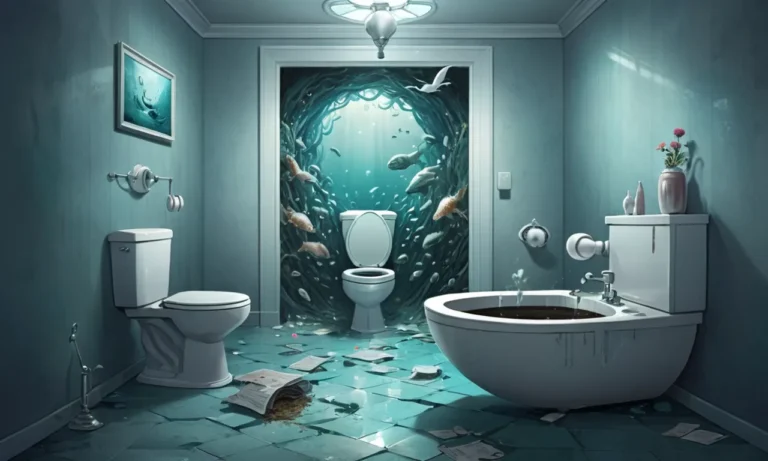 Accidentally Clogged Up The Toilet Dream Meaning