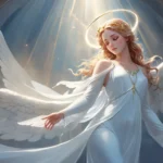 angel with halo dream meaning