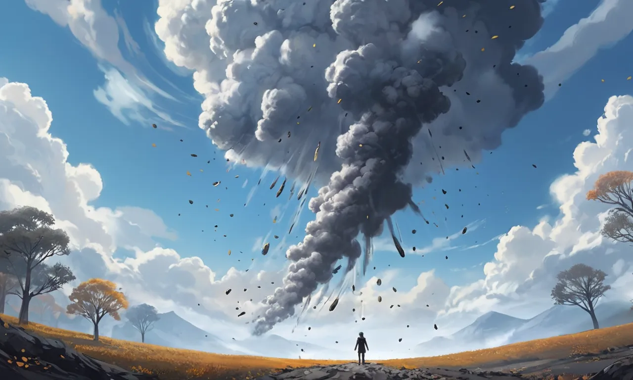 Ash Falling From The Sky Dream Meaning 1 ash falling from the sky dream meaning