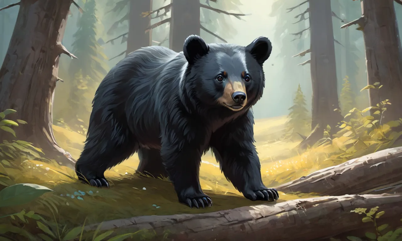 baby black bear dream meaning