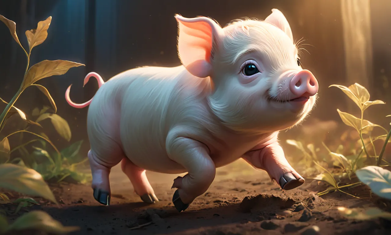 baby pig moving dream meaning