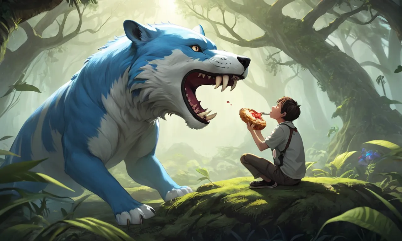 being eaten by an animal dream meaning