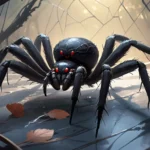 big black spider dream meaning