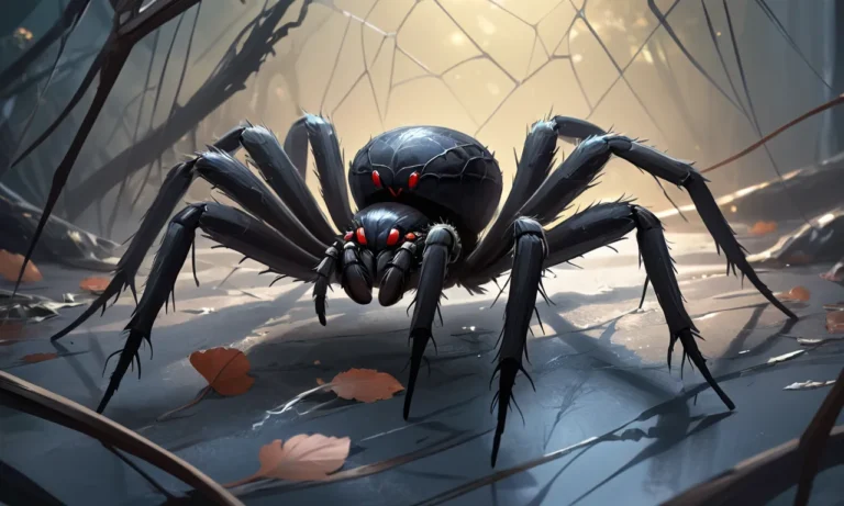 Big Black Spider Dream Meaning