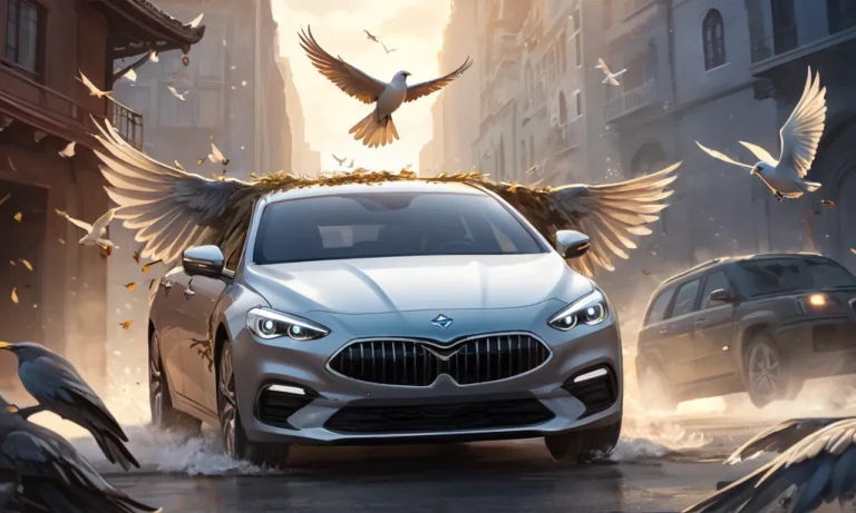 Bird Landing On Car Meaning Spiritual