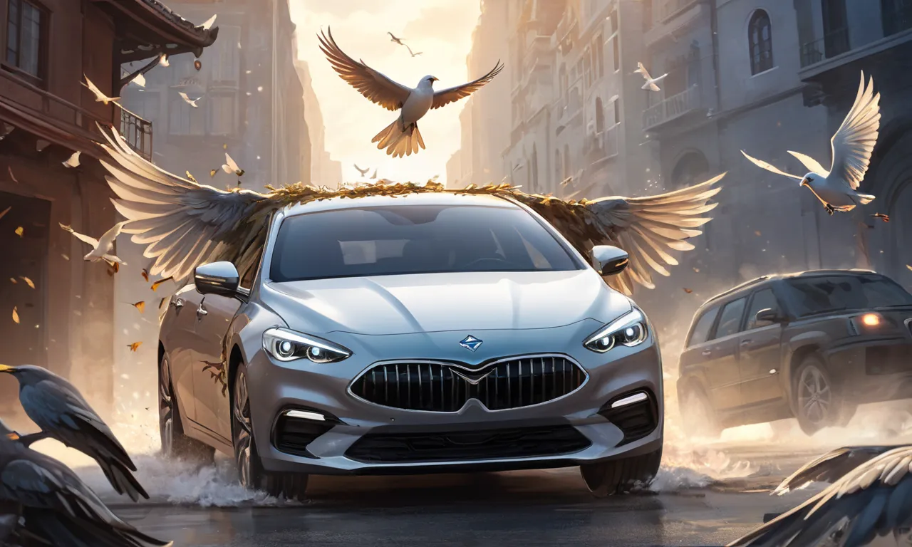 Bird Landing On Car Meaning Spiritual 1 bird landing on car meaning spiritual