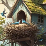 birds building a nest house dream meaning