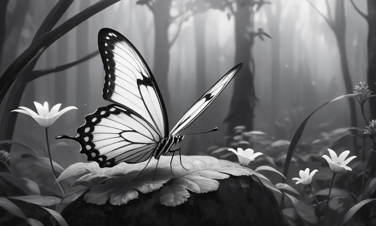 Black and White Butterfly Dream Meaning 1 black and white butterfly dream meaning