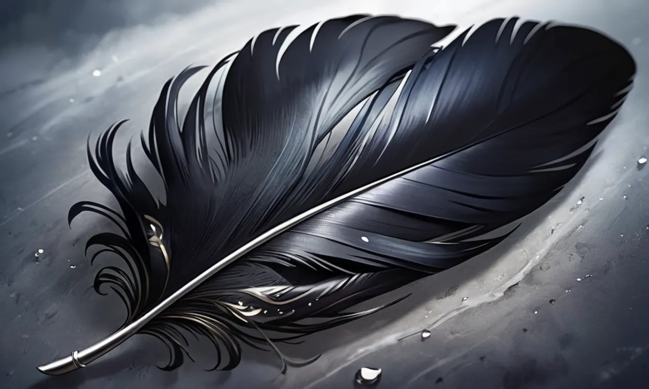 black feather meaning spiritual