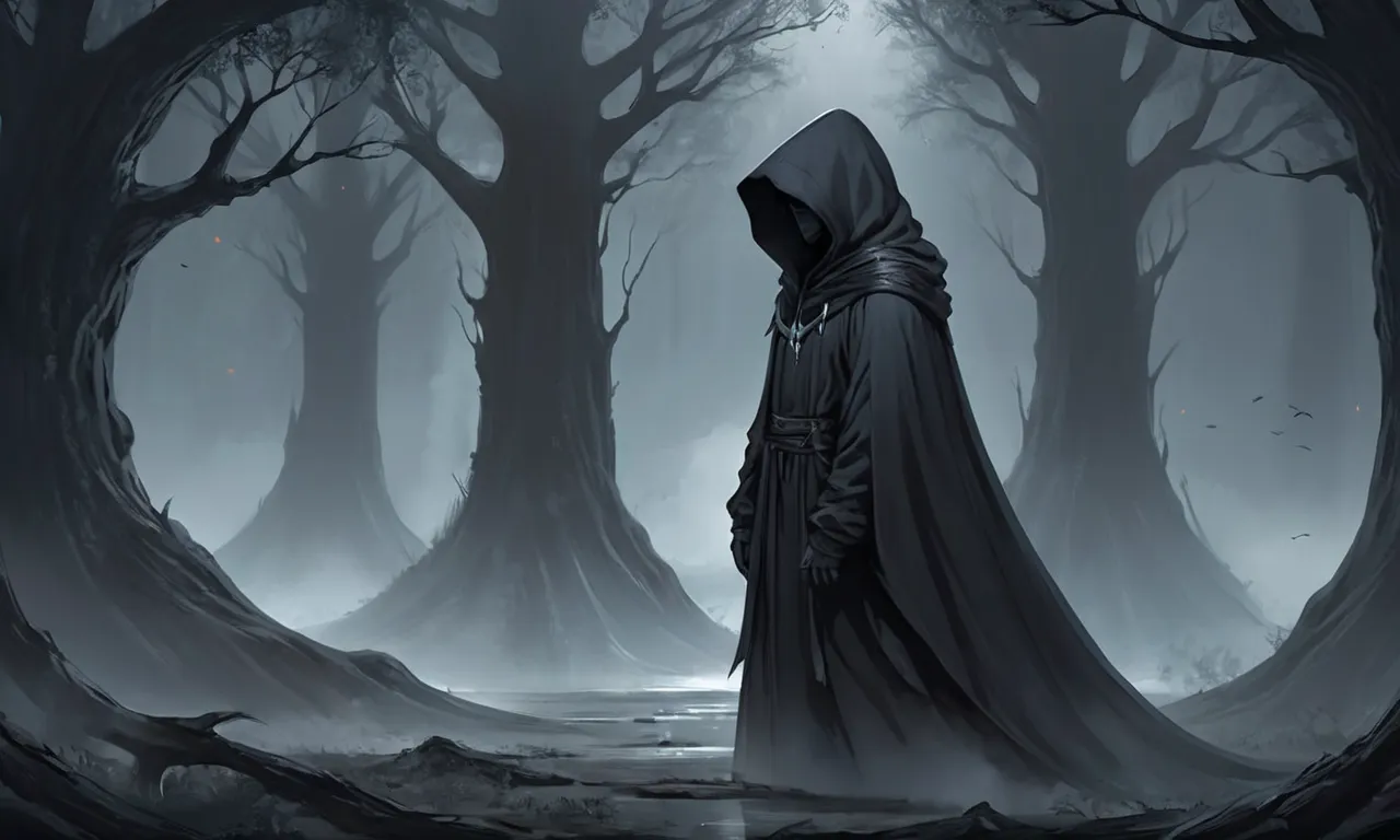 black hooded figure dream meaning
