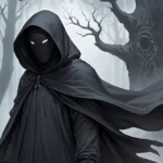 black hooded figure with no face dream meaning