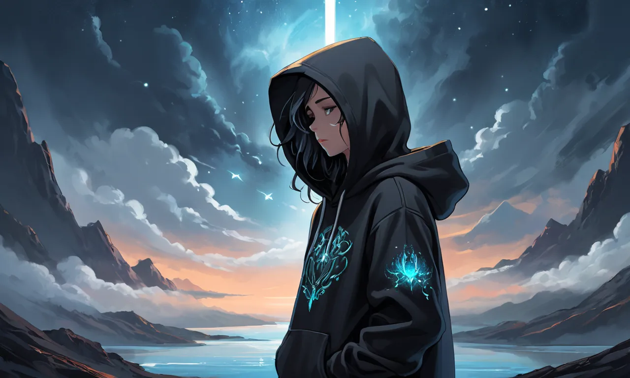 black hoodie dream meaning