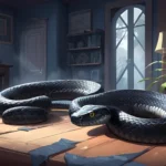 black snake in the house dream meaning