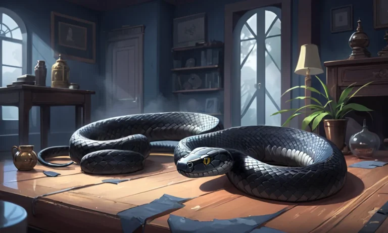 Black Snake In The House Dream Meaning