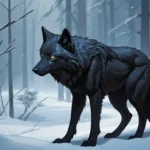 black wolf dream meaning