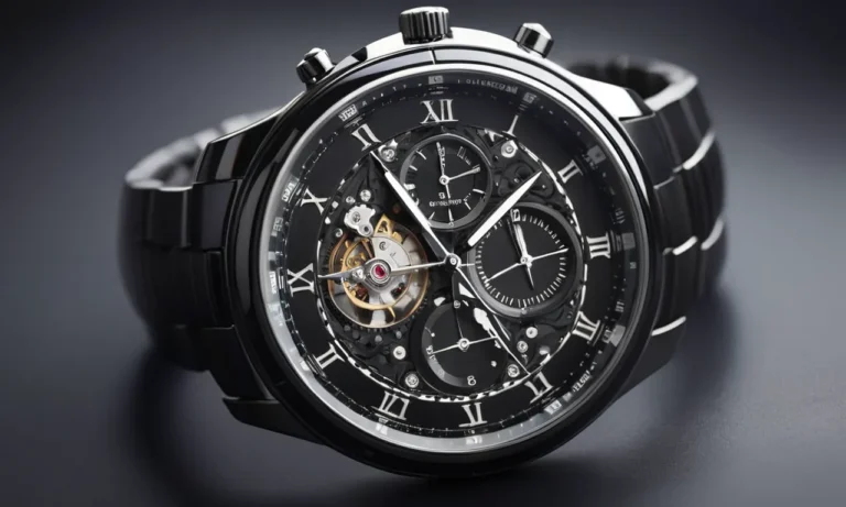 Black Wristwatch Dream Meaning