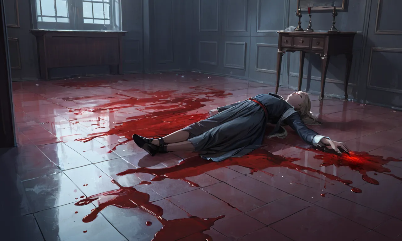 bleeding on the floor dream meaning