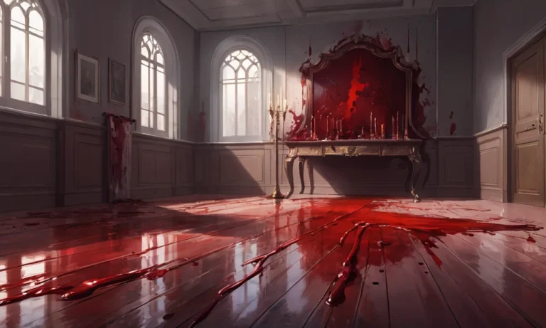 Blood On The Floor Dream Meaning