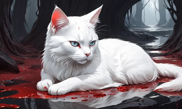 Bloody White Cat Dream Meaning