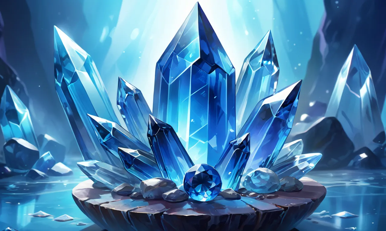 blue crystal dream meaning