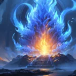 blue flame dream meaning