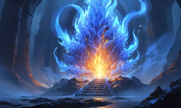 Blue Flame Dream Meaning