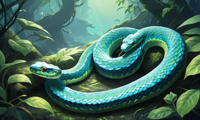 Blue Green Snake Dream Meaning