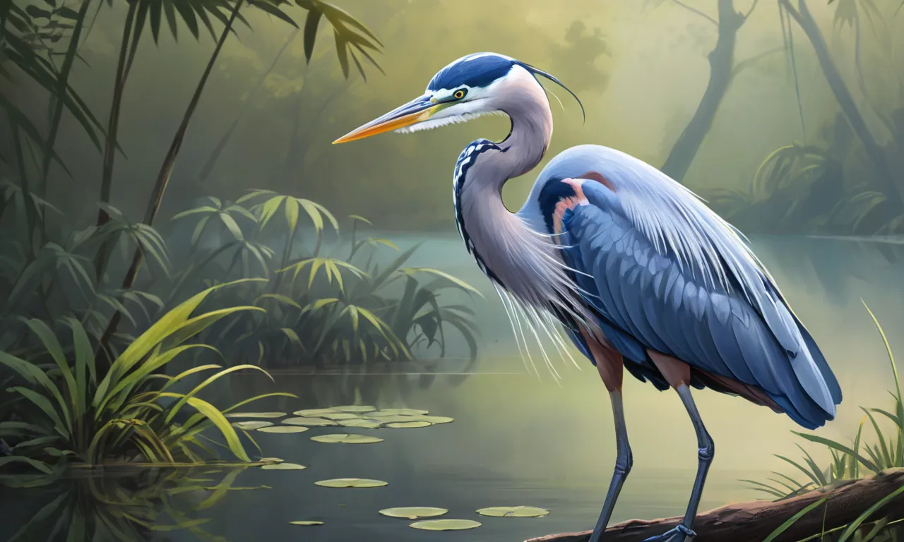 blue heron