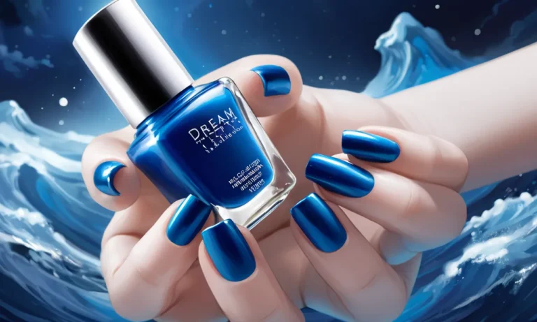 Blue Nail Polish Dream Meaning