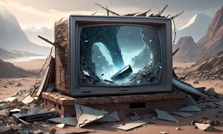 Broken TV Dream Meaning