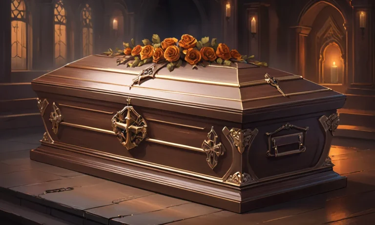 Brown Coffin Dream Meaning