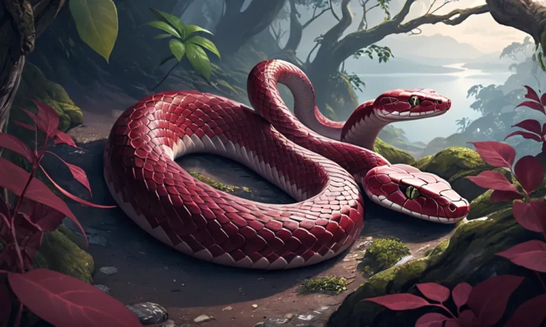 Burgundy Snake Dream Meaning