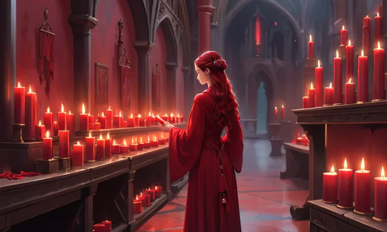 Buying a Red Candle Dream Meaning