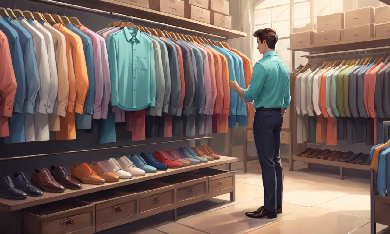 buying colored shirt and pants dream meaning