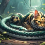 cat killing snake dream meaning