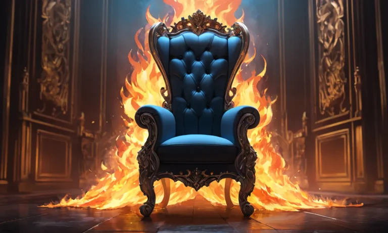 Chair Is On Fire Dream Meaning