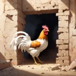 chicken nailed to a wall dream meaning