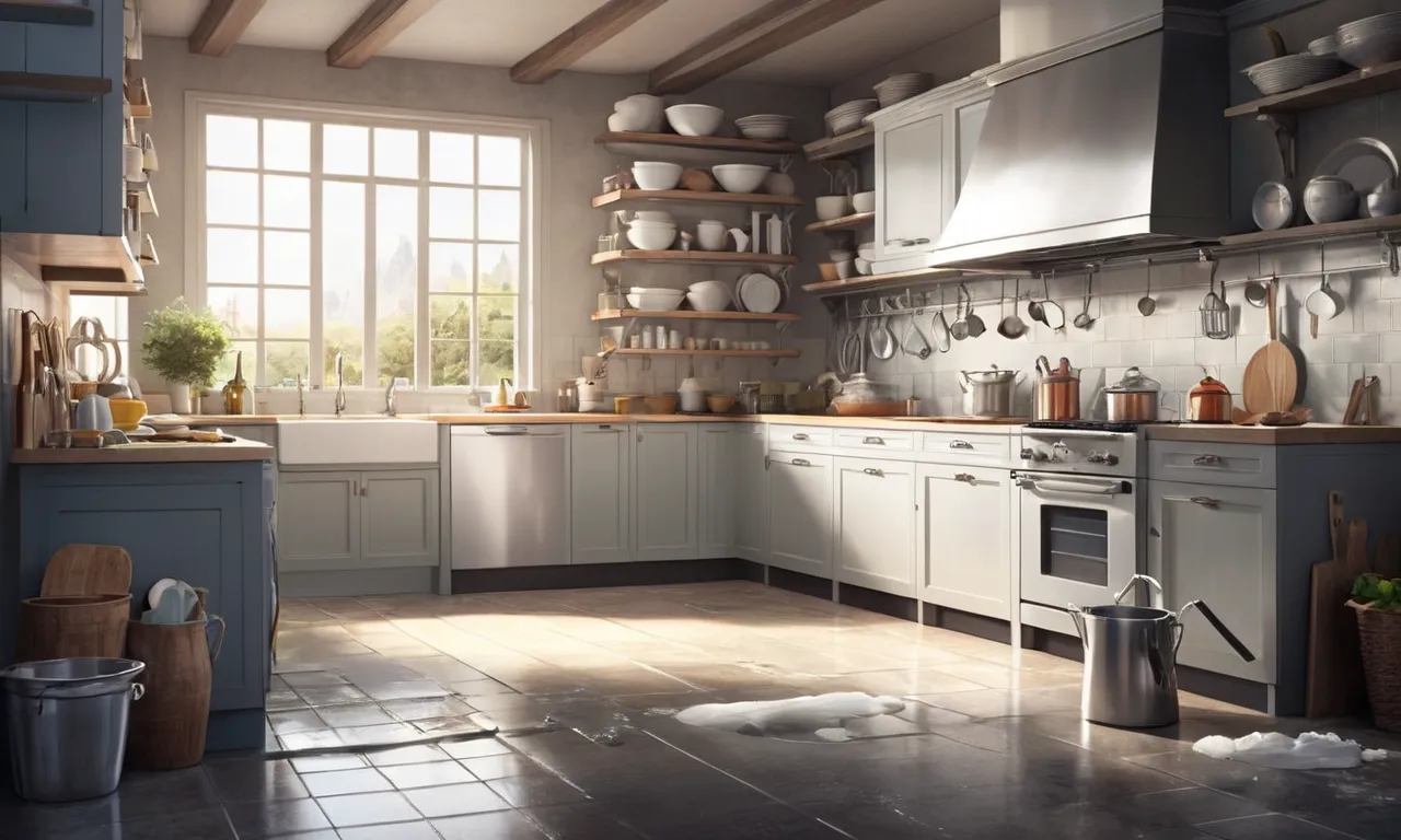 cleaning the kitchen dream meaning