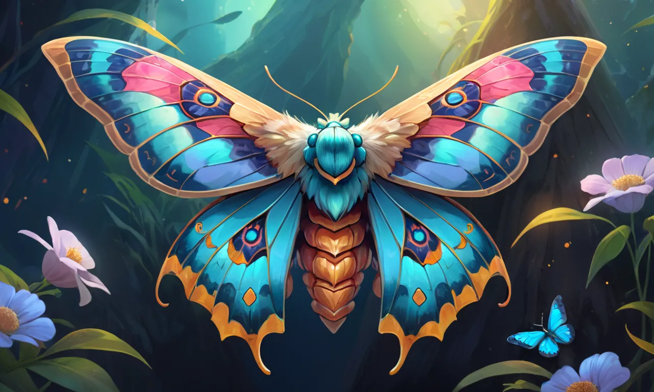 colorful moth dream meaning