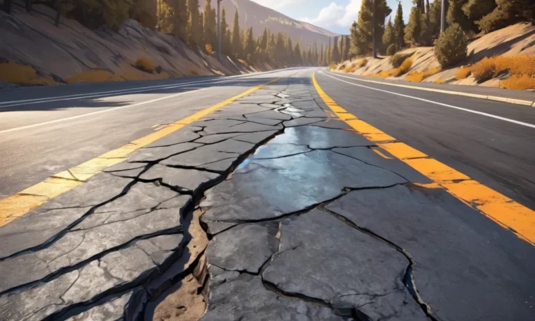 Cracked Asphalt Road Dream Meaning