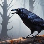 crow cawing meaning spiritual