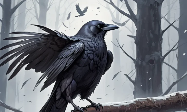 Crow With Feathers Dream Meaning: