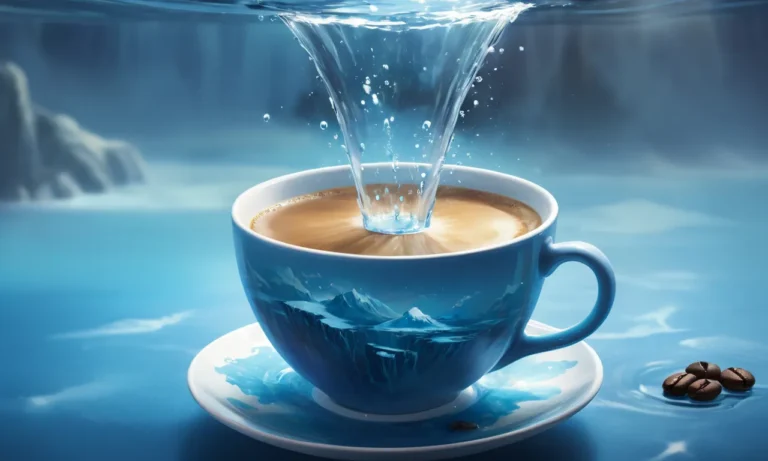 Cup Of Water Instead Of Coffee Dream Meaning