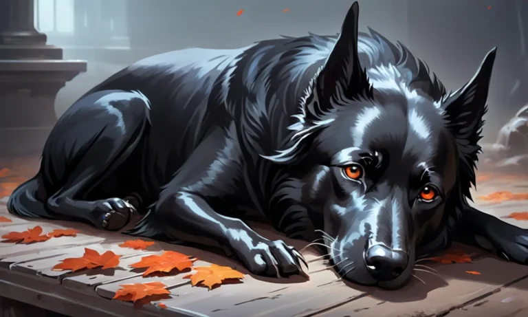 Dead Black Dog Dream Meaning