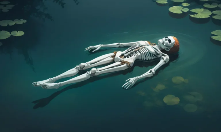 Dead Body Floating In A Lake Tied Dream Meaning