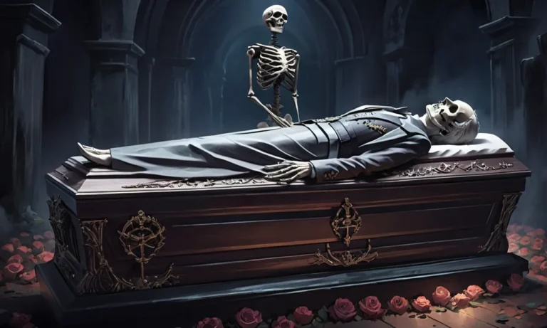 Dead Person Coffin Dream Meaning