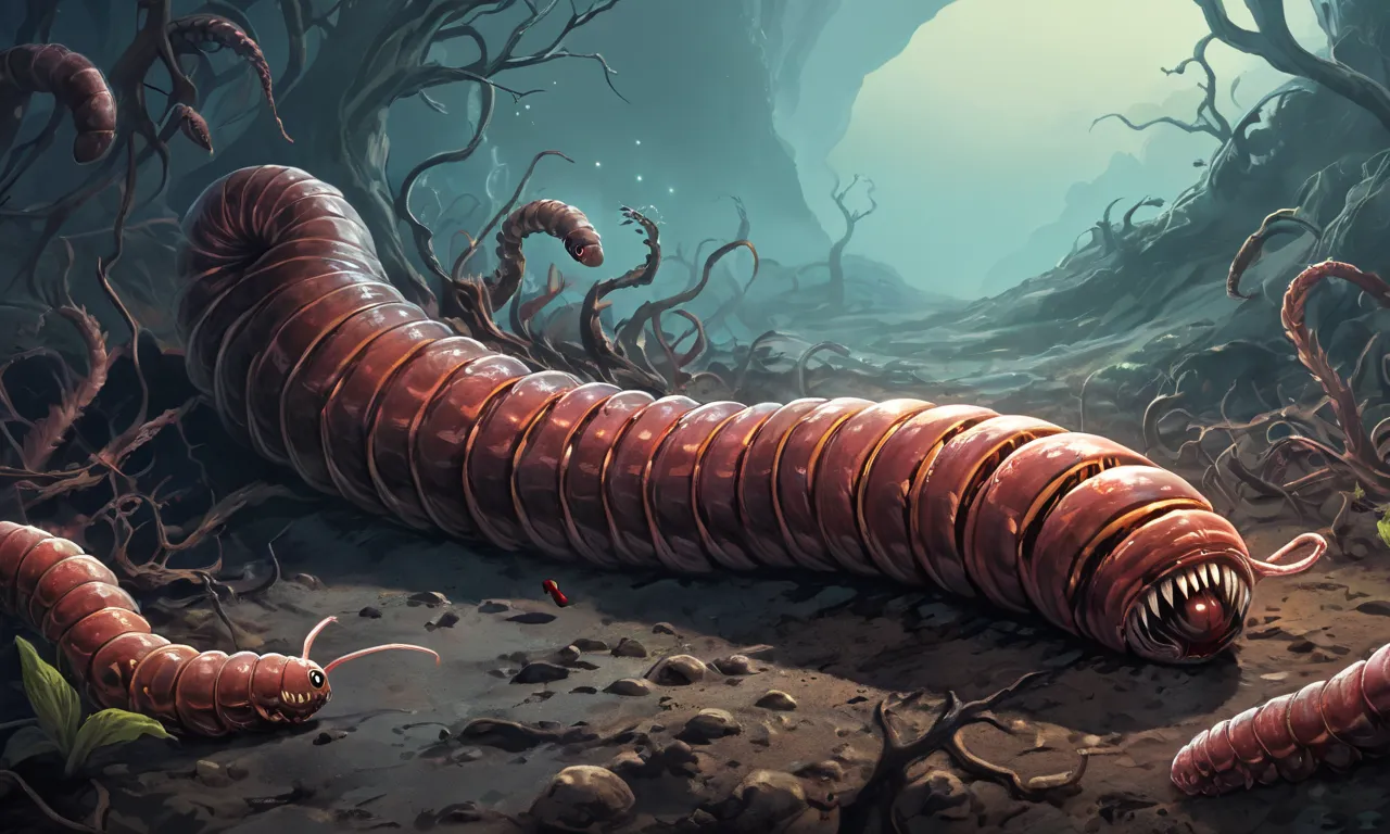 dead worm dream meaning