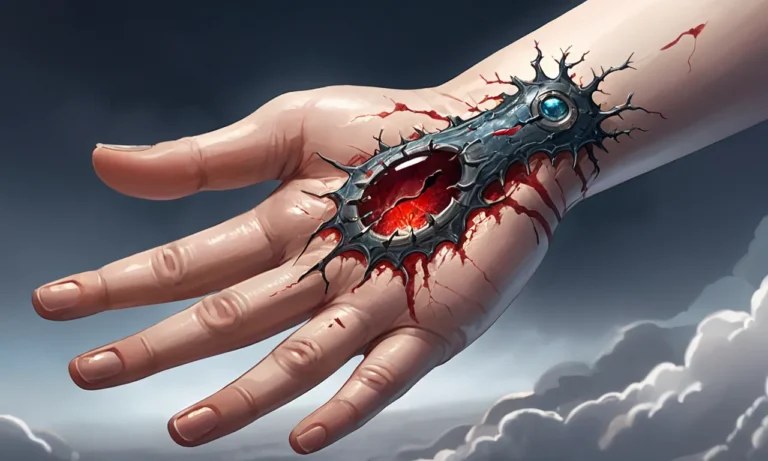 Deep Wound On Hand Dream Meaning