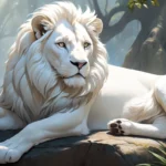 dream of a white lion