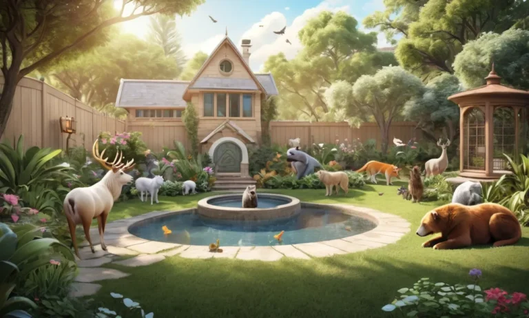 Dream of Animals in Your Backyard